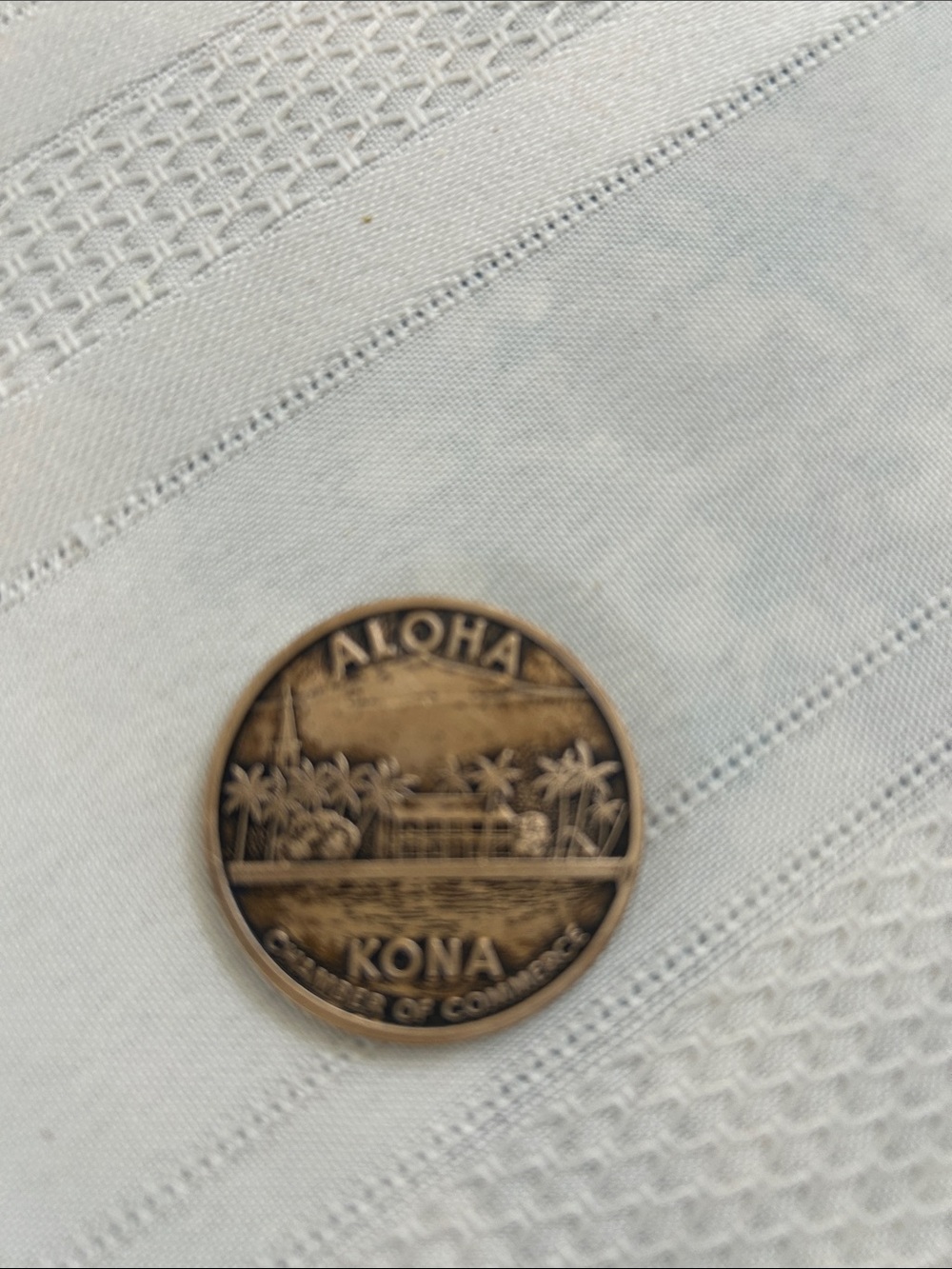 Vintage Aloha Kona Hawaiian Commemorative Coin